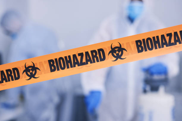 Professional Trauma Scene Cleanup technician working in Knoxville, AR